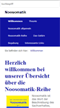 Mobile Screenshot of noosomatik.de